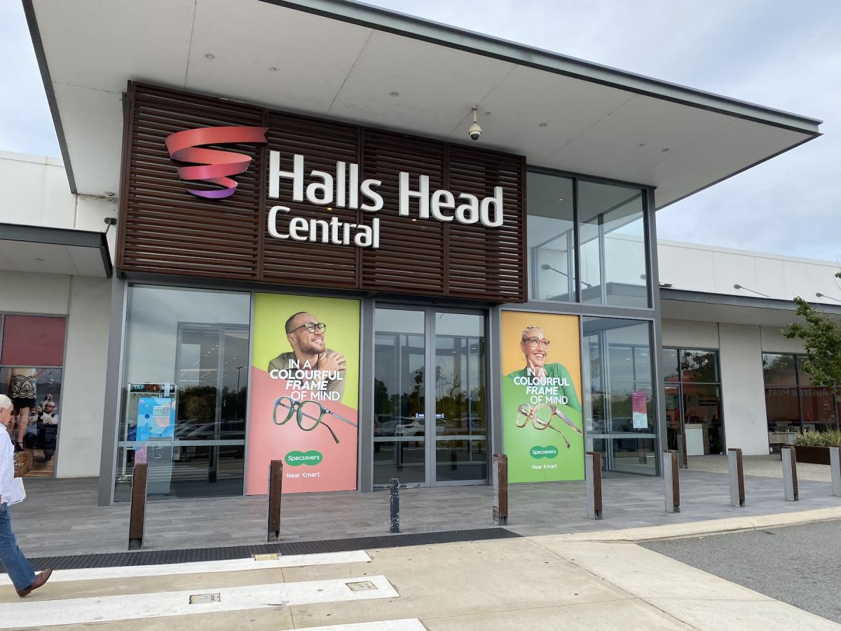 Halls Head Central Western Entrance